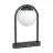 Eglo Lámpara de pedestal Prata Vecchia Acero Negro | IP44 - Apta para 1x E27