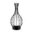 Eglo Lámpara de pedestal Fossombrone Acero Negro| IP65 - Apta para 1x E27