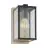 Eglo Luz De Pared Budrone Acero Negro | IP44 - Apta para 1x E27