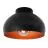 Eglo Luz de techo Mogano 2 Negro, Cobre | Apta para E27