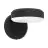 Eglo Luz De Pared Fornaci Acero Negro 3W 320lm - 830 Luz Cálida | IP65