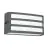 Eglo Luz De Pared Camarda Aluminium Antracita | IP54 - Apta para 1x E27