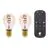 Eglo Connect.Z Smart LED Pera E27 Con Filamento Ámbar 9.8W 360lm - 822-865 Ajustable Blanco | Regulable - Reemplazo 25W