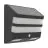 Eglo Luz De Pared Stiappa Solar Negro 6W 800lm - 840 Blanco Frio | IP65 - Sensor De Movimiento