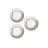 Eglo Connect.Z Smart Empotrado Foco Iluminación de baño Fueva 6-Z Plástico Níquel Satinado 8.4W 1020lm - 827-865 Ajustable Blanco + RGB | Regulable