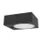 Eglo Luz De Pared Darfano Solar Negro 6W 930lm - 840 Blanco Frio | IP54 - Regulable - Sensor De Movimiento