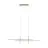 Eglo Colgante De Luz Trepilia Aluminium Acero Lijado 20W 2500lm - 830 Luz Cálida | IP20