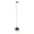 Eglo Colgante De Luz Ariscani 1 Acero Negro | Apta para E27
