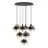 Eglo Colgante De Luz Ariscani 1 Acero Negro | Apta para 10x E27