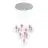 Eglo Colgante De Luz Ariscani 2 Acero Cromo | Apta para 10x E27