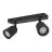 Eglo Techo Foco Camaldoli Acero Negro | Apta para 2x GU10
