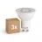 Multipack 3x Sylvania RefLED ES50 Foco LED GU10 PAR16 345lm 36D - 840 Blanco Frio | Reemplazo 35W