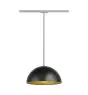 SLV Foco de carril Colgante De Luz Forchini M 40 1-Fase Acero Gris | Apta para 1x E27 