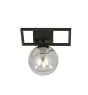 Emibig Luz de techo Imago Acero Negro | Apta para 1x E14 - Max 10W