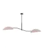 Emibig Luz de techo Lotus Acero Negro | Apta para 2x E14 - Max 10W