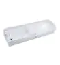 Noxion LED Emergency Bulkhead Blanco 8.5W 500lm - 865 Luz De Día | Luz De Emergencia 3 Horas - incl. 4 directions