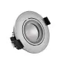Noxion Foco LED Aqua Ajustable Incombustible Aluminium 6W 400lm 36D - 927 Luz muy Cálida | Recorte 92mm - IP65 - Mejor reproducción de color - Regulable