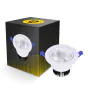 Bright Choice Downlight LED Esférica Ajustable 12W 960lm 60D - 930 Luz Cálida | 110mm - Recorte 90mm - UGR <19