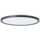 Brilliant Brennan Luz de techo Plástico Negro Blanco 13W 2000lm - 840 Blanco Frio | 294mm - IP44 - 3 Pasos Regulable