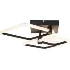 Brilliant Aydin Luz de techo Aluminium Plástico Mate Negro Transparente 30W 4700lm - 830-870 CCT+RGB | Mando A Distancia Regulable