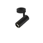 SLV Numinos Foco Phase S Luz de techo Aluminium Negro 10.42W 1020lm 60D - 930 Luz Cálida | Mejor Reproducción De Color - Regulable 
