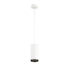 SLV Numinos Phase L Colgante De Luz Aluminium Blanco 28W 2400lm 60D - 930 Luz Cálida | Mejor Reproducción De Color - Regulable 