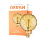 Osram Vintage 1906 LED E27 Pine con Filamento Oro 4.5W 470lm - 825 Luz muy Cálida | Reemplazo 40W