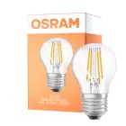 Osram Classic LED E27 Esférica Con Filamento Clara 4W 470lm - 865 Luz De Día | Reemplazo 40W