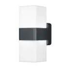 Ledvance Smart+ Wifi Luz De Pared Gris Up & Down - Al Aire Libre - 13.5W 950lm - 830 Luz Cálida | RGBW - Regulable