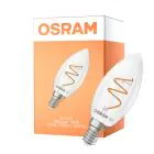 Osram Vintage 1906 LED Classic Slim E14 Vela Con Filamento Clara 3.1W 300lm - 927 Luz Muy Cálida | Mejor Reproducción De Color - Regulable - Reemplazo 25W