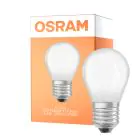 Osram LED Classic LED E27 Pera Con Filamento Mate 1.2W 255lm - 827 Luz Muy Cálida | Reemplazo 25W