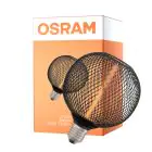 Osram Decor Straw E27 Tubular Con Filamento Clara 3.5W 110lm - 818 Luz Muy Cálida | Regulable - Reemplazo 15W