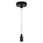 Ledvance Decor Glow Colgante De Luz Negro 9W 450lm - 927 Luz Muy Cálida | 140mm - Mejor Reproducción De Color