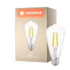 Ledvance con Filamento LED E27 Pera Clara 3.8W 806lm - 830 Luz Cálida | Reemplazo 60W