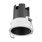 Ledvance Foco LED Twist Pro Aluminium Negro Reflector 5W 350lm 30D - 840 Blanco Frio | 70mm - Recorte 65mm - IP20