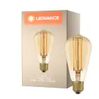 Ledvance Vintage 1906 LED E27 Edison Oro 5.8W 470lm - 822 Luz Muy Cálida | Regulable - Reemplazo 40W