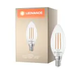 Ledvance Classic LED E14 Vela Con Filamento Clara 2.2W 470lm - 827 Luz Muy Cálida | Reemplazo 40W