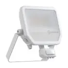 Ledvance Proyector LED Aluminium Blanco 41W 5500lm 100D - 830 Luz Cálida | IP65 - Sensor De Movimiento Y Luz - Simétrico