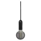 Osram LED Vintage 1906 Colgante De Luz Esférica Negro | Apta para E27