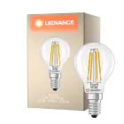 Ledvance Classic LED E14 Pera Con Filamento Clara 2.5W 470lm - 827 Luz Muy Cálida | Regulable - Reemplazo 40W