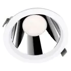 Ledvance Downlight LED Comfort Ópalo Aluminium 18W/15W/12W 2160lm/1800lm/1440lm 95D - 930-940 CCT | Recorte 200mm - IP44 - Mejor Reproducción De Color - Dali Regulable