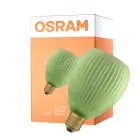 Osram Decor LED Lamp Verde Vidrio E27 3.5W 300lm - 827 Luz Muy Cálida | Reemplazo 25W