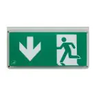 Ansell Doble cara Seña Flecha Abajo para LED Señal de salida de emergencia Eagle 3-in-1