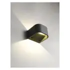 Ansell LED Luz de pared Gila Grafito  11W 512lm - 940 Blanco Frio | IP55 - Mejor reproducción de color