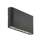 Nordlux Kniver Luz De Pared Aluminium Negro 8.5W 285lm - 830 Luz Cálida