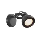 Nordlux Aslak Luz De Pared Metal Negro | Apta para GU10
