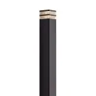 Nordlux Elm Lámpara de pedestal Aluminium Negro | IP44 - Apta para E27