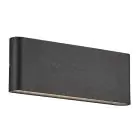 Nordlux Kniver Luz De Pared Aluminium Negro 10W 800lm - 830 Luz Cálida