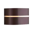 Nordlux Sibelis Luz De Pared Aluminium Marrón | IP44 - Apta para E27