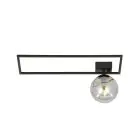 Emibig Luz de techo Imago Acero Negro | Apta para 1x E14 - Max 10W